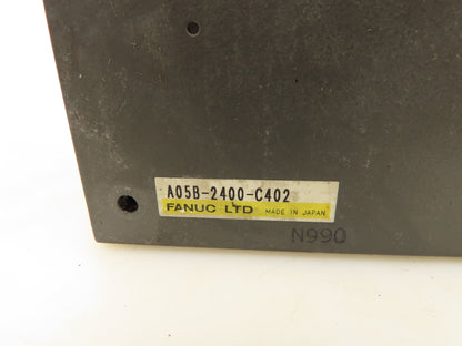 Fanuc A05B-2400-C402 Circuit Breaker Box Rotary Disconnect Switch 20A 3P