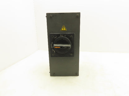 Fanuc A05B-2400-C402 Circuit Breaker Box Rotary Disconnect Switch 20A 3P