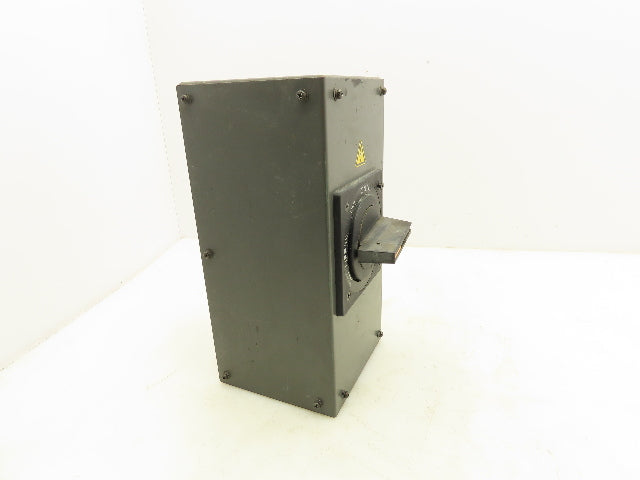 Fanuc A05B-2400-C402 Circuit Breaker Box Rotary Disconnect Switch 20A 3P