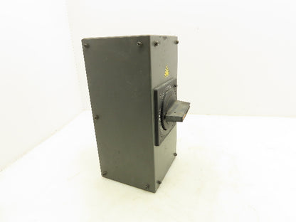 Fanuc A05B-2400-C402 Circuit Breaker Box Rotary Disconnect Switch 20A 3P