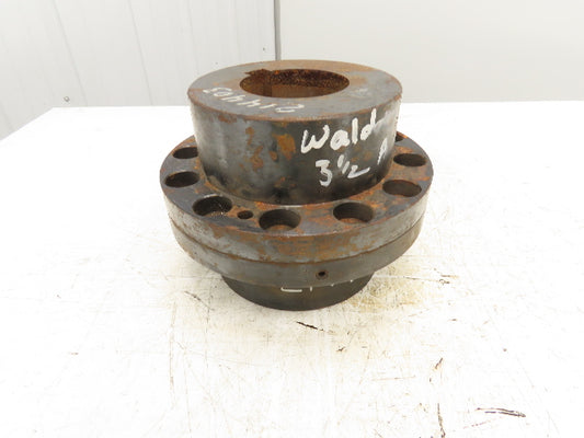 Waldron 214403 Gear Coupling Flanged Sleeves With Hub 3-1/2"A 11"OD