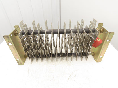 General Electric IC9141A001A102 GE Braking Resistor 13-Taps 600V 155A .25 OHMS