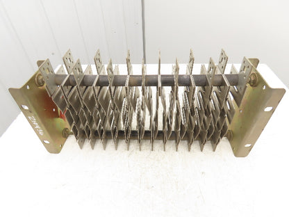 General Electric IC9141A001A102 GE Braking Resistor 13-Taps 600V 155A .25 OHMS