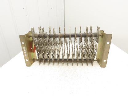 General Electric IC9141A001A102 GE Braking Resistor 13-Taps 600V 155A .25 OHMS
