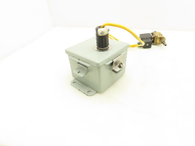 Granzow Hoffman E2B19-000 NC 2-Way Solenoid Valve 1/4" NPT Electric Box 4x4x3"