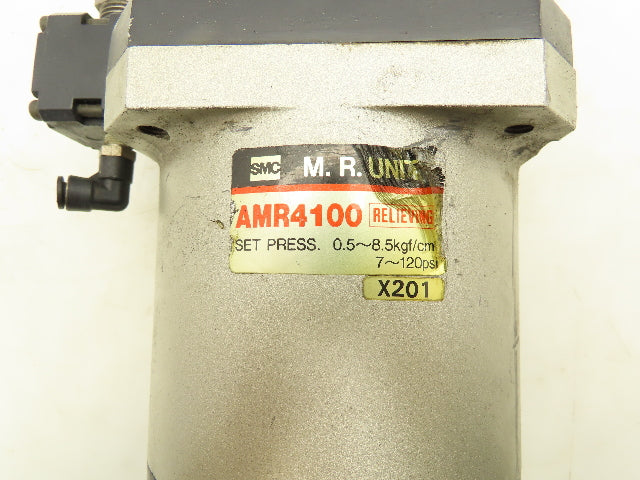 SMC AMR4100 M.R. Unit Regulator Mist Separator 120 PSI