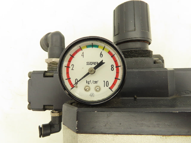 SMC AMR4100 M.R. Unit Regulator Mist Separator 120 PSI