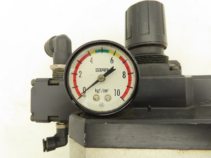 SMC AMR4100 M.R. Unit Regulator Mist Separator 120 PSI