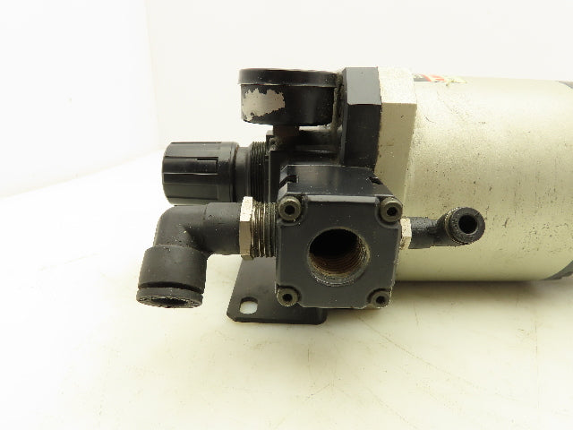 SMC AMR4100 M.R. Unit Regulator Mist Separator 120 PSI