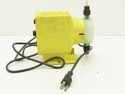 Milton Roy Z151-190E Pneumatic Metering Pump 115V 0.5A 75 PSI