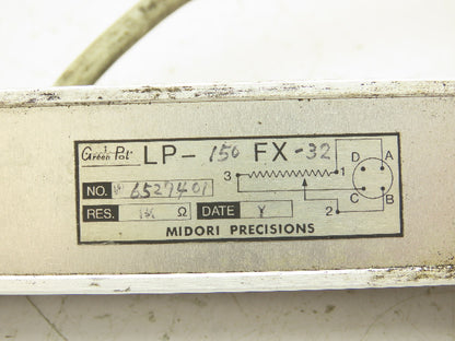 Midori Precisions LP-150FX-32 Linear Potentiometer Sensor 150mm Stroke