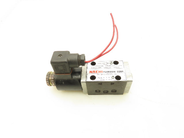 Nachi SA-G01-A3X-C1-11 Hydraulic Directional Solenoid Valve 110V 2.0A