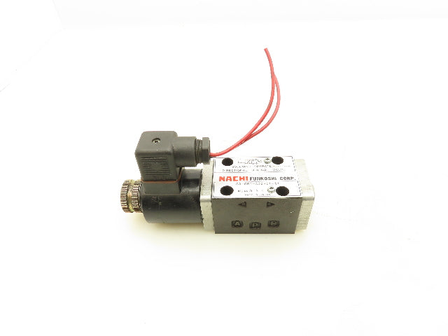 Nachi SA-G01-A3X-C1-11 Hydraulic Directional Solenoid Valve 110V 2.0A