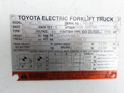 Toyota Electric Forklift  Danfoss Power Steering Orbital Valve Column Wheel Unit