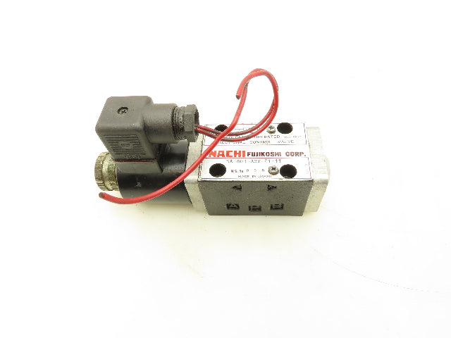 Nachi SA-G01-A3X-C1-11 Hydraulic Directional Solenoid Valve 110V 2.0A