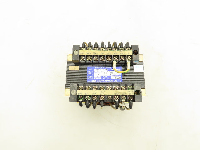 Nunome Electric NMTR-121 Industrial Transformer 550VA PRI 240V SEC 100V 1PH