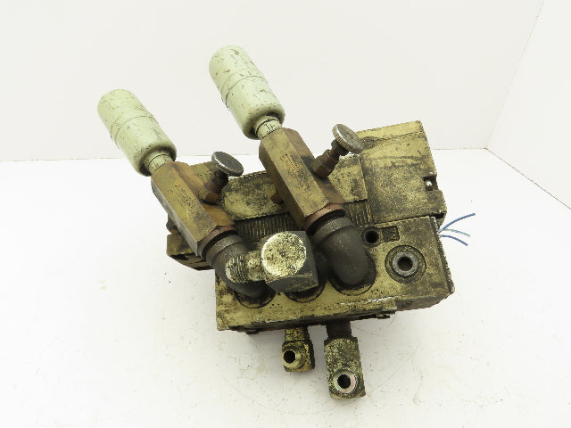 Ross W7076C4332 Pneumatic Directional 5/2 Double Solenoid Valve 24VDC