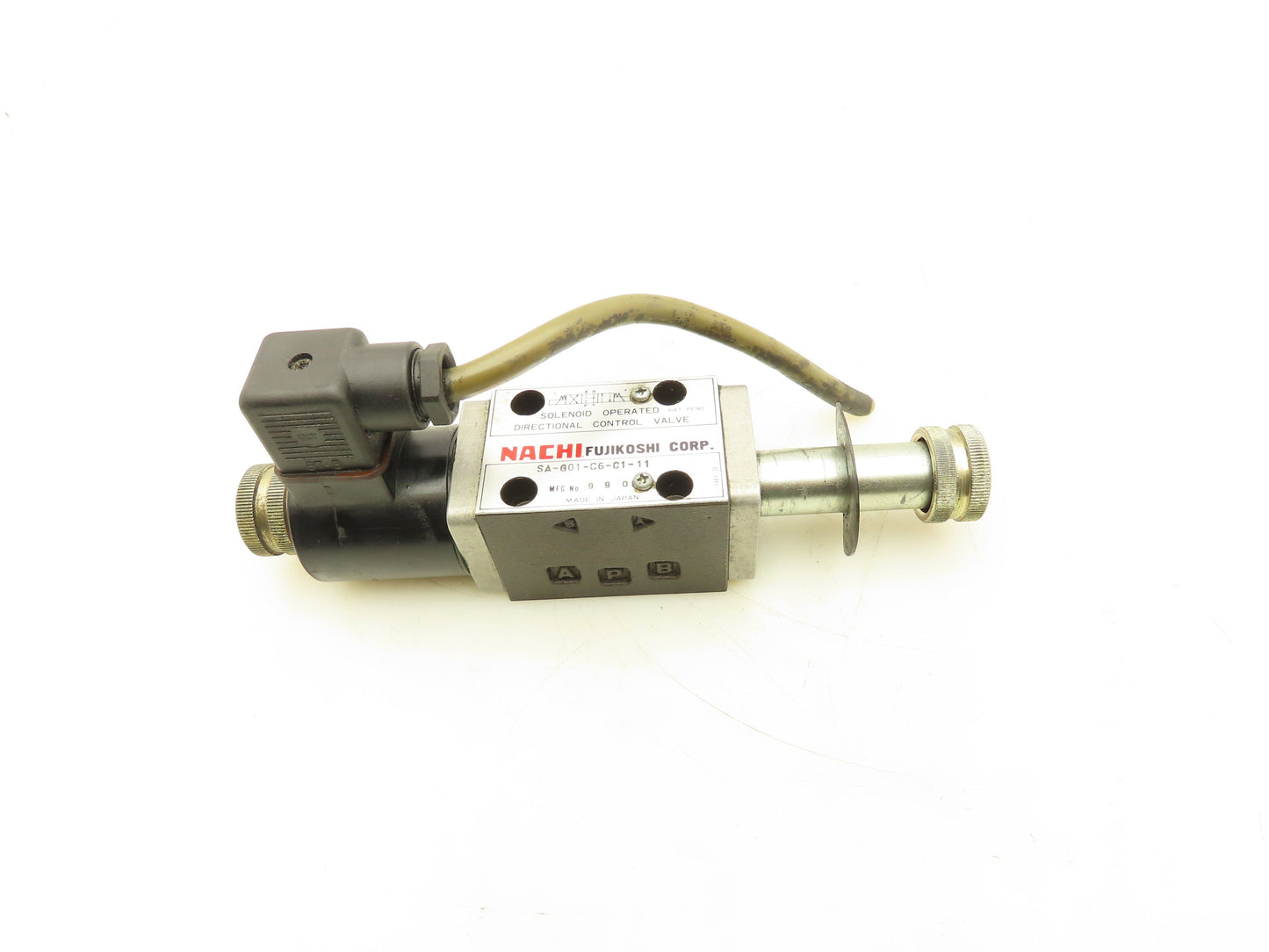 Nachi SA-G01-C6-C1-11 Hydraulic Directional Solenoid Valve 110V 50-60Hz