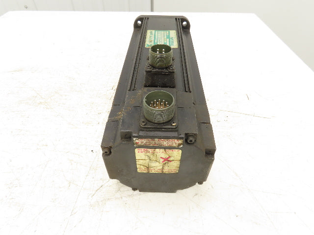Yaskawa USAFED-13FA2 AC Servo Motor 1.3kW 1500 RPM 9.7A Encoder MLP-7728