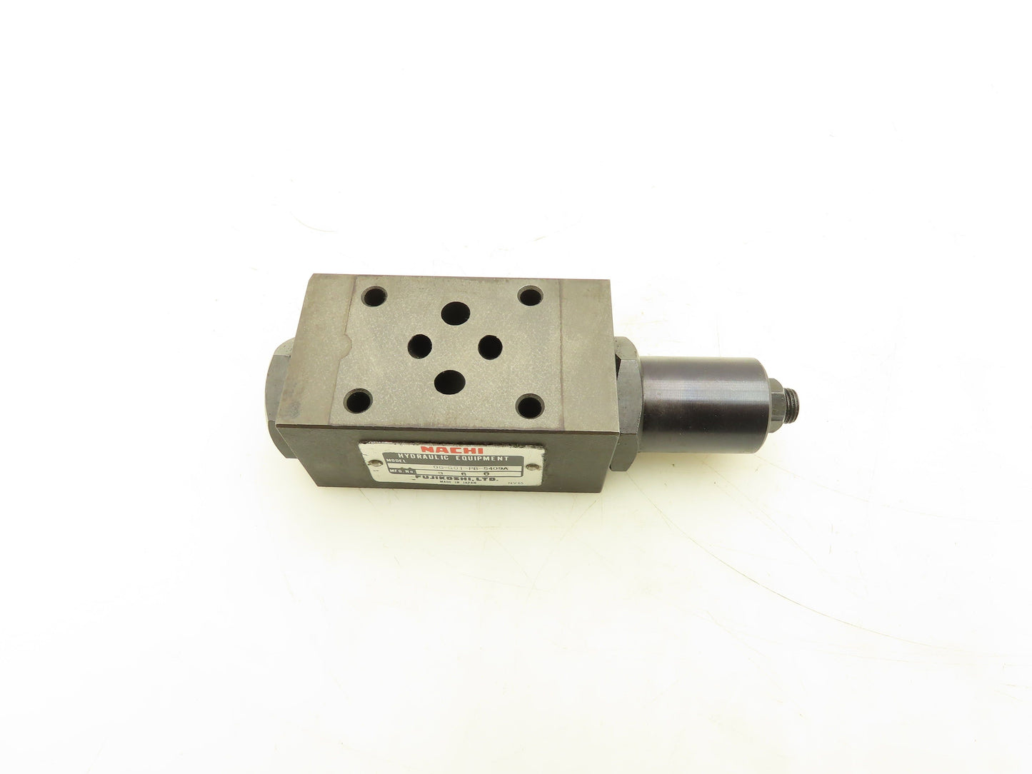 Nachi OG-G01-PB-5409A Hydraulic Modular Check Valve