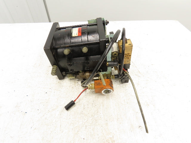 Taiyo 3-Stage Pneumatic Air Cylinder 140mm Bore 9mm Stroke 70 PSI