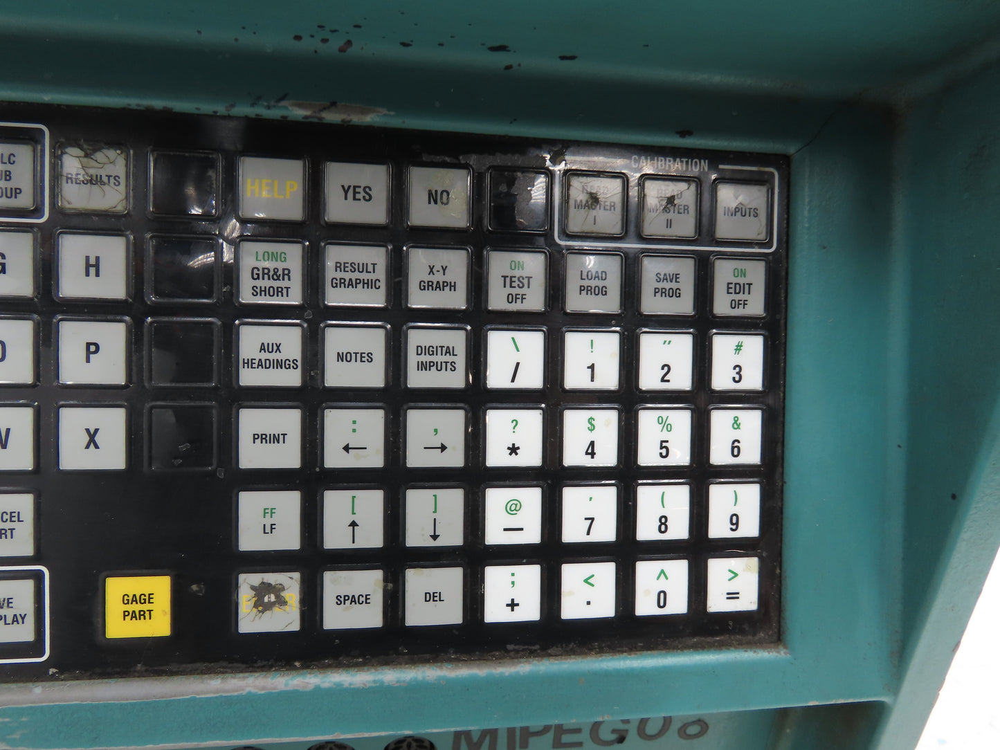 Moore Data Gauge II Equipment Measuring Monitor Unit 10.5" Display Keypad Tested