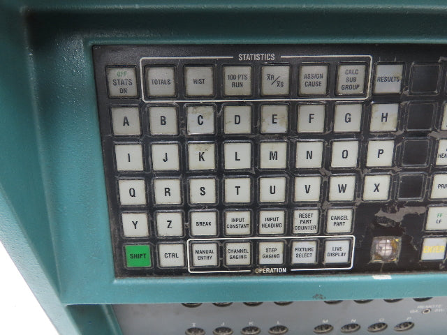 Moore Data Gauge II Equipment Measuring Monitor Unit Keypad Only Tested