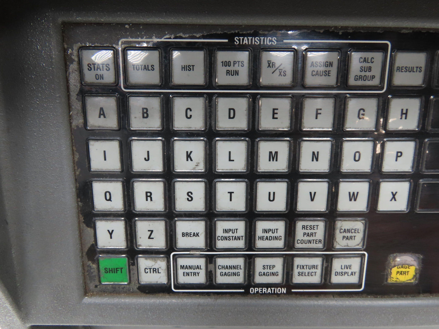 Moore Data Gauge II Equipment Measuring Monitor Unit Keypad Only Tested