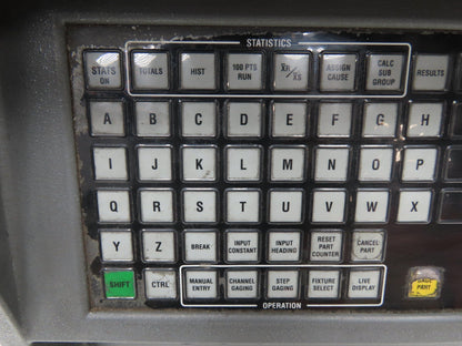 Moore Data Gauge II Equipment Measuring Monitor Unit Keypad Only Tested