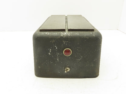 L-W Chuck B3721 Demagnetizer 120VAC Benchtop 11x6" Top Vintage Tested