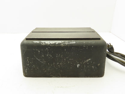 L-W Chuck B3721 Demagnetizer 120VAC Benchtop 11x6" Top Vintage Tested