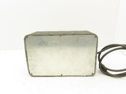 L-W Chuck B3721 Demagnetizer 120VAC Benchtop 11x6" Top Vintage Tested