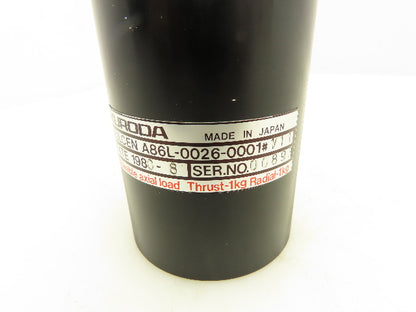 Kuroda A86L-0026-0001#111 Spindle Encoder Servo Motor Thrust 1KG Radial 1KG