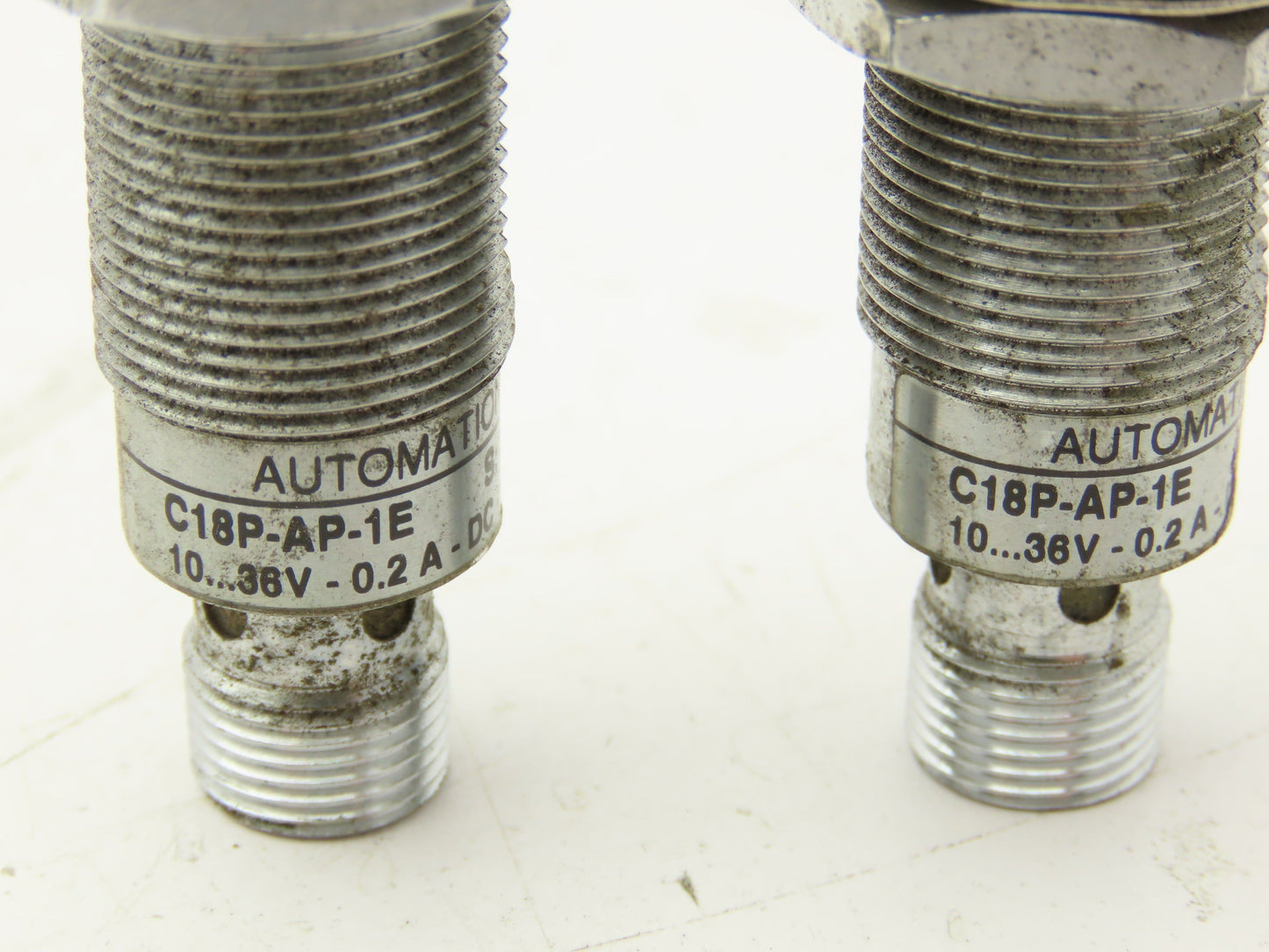 Automation Direct C18P-AP-1E Reflex Sensor Polarized Retroreflective Lot of 2