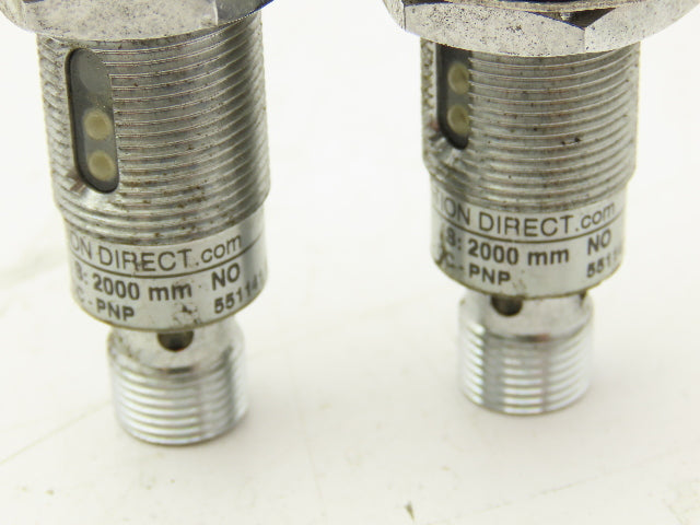 Automation Direct C18P-AP-1E Reflex Sensor Polarized Retroreflective Lot of 2