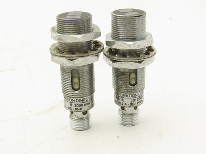 Automation Direct C18P-AP-1E Reflex Sensor Polarized Retroreflective Lot of 2