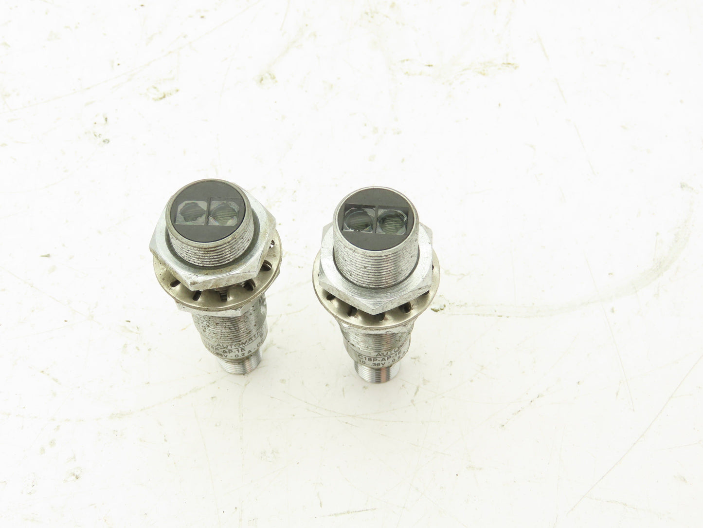 Automation Direct C18P-AP-1E Reflex Sensor Polarized Retroreflective Lot of 2