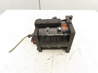 Taiyo 3-Stage Pneumatic Air Cylinder 140mm Bore 9mm Stroke 70 PSI