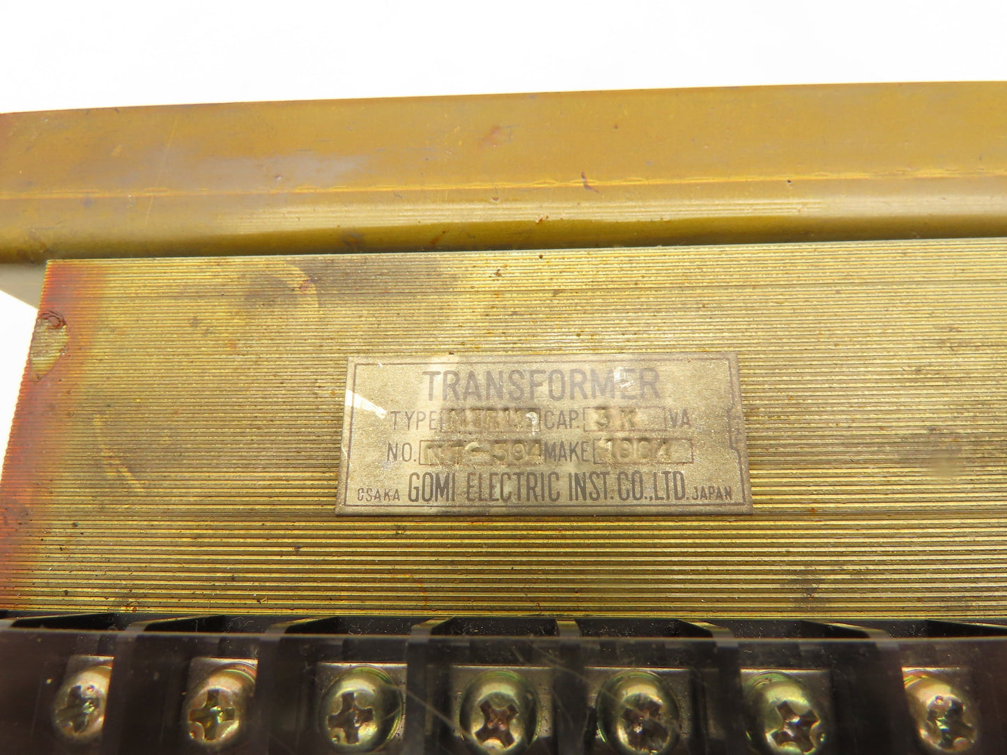 GOMI Electric MTR119 Industrial Transformer 3KVA 200/240V