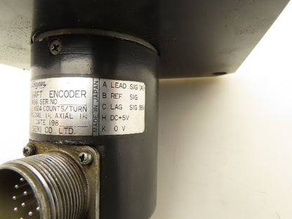 Tamagawa TSI508N66 Optical Shaft Encoder Axial Load Thrust 1KG Radial 1KG