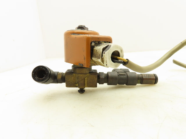 Lucifer 121K01 Solenoid Valve 100V 9W  100 psi 1/4"