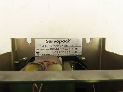 Yaskawa CPCR-MR154K2 Servopack Unit Drive