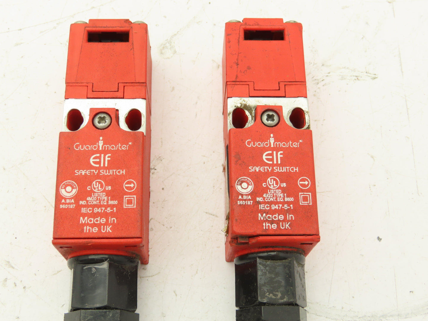 Allen Bradley 440K-E33014 Guardmaster Elf Safety Interlock Switch Lot of 2