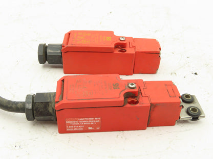 Sti T3009 Omron Safety Interlock Switch Lot of 2