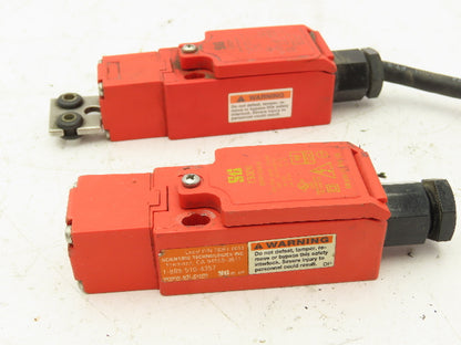 Sti T3009 Omron Safety Interlock Switch Lot of 2