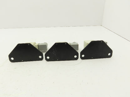 SMC VX230HZ3A 2-Way Solenoid Valve NC 24VDC 3/8" Push Connect  Lot of 3