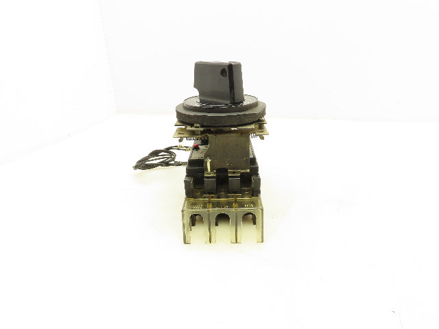 Fuji Electric EG63AH Circuit Breaker Rotary Disconnect Switch 60A 3P