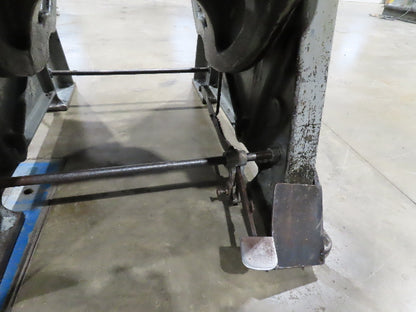 L & J 60 Ton Geared OBI Punch Press 5Hp 4" Stroke 9-1/2" Throat 220/440V 3Ph