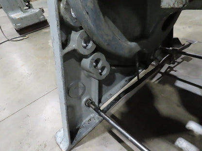 L & J 60 Ton Geared OBI Punch Press 5Hp 4" Stroke 9-1/2" Throat 220/440V 3Ph