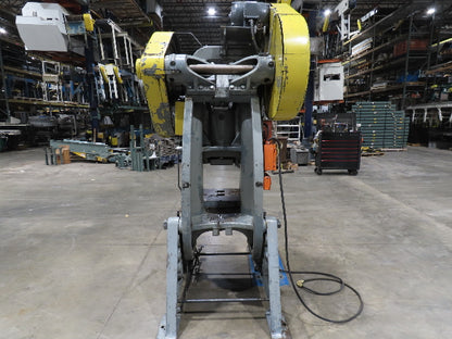 L & J 60 Ton Geared OBI Punch Press 5Hp 4" Stroke 9-1/2" Throat 220/440V 3Ph